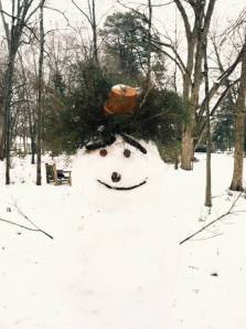 what a stylish snowman! photo from Autumn Horne '17