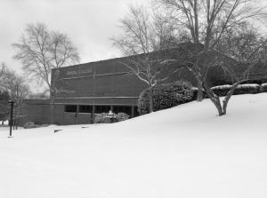 Galloway in the snow; photo by Corey Marks '16