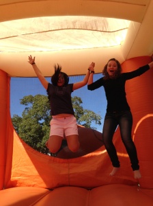 We love bouncy castles!